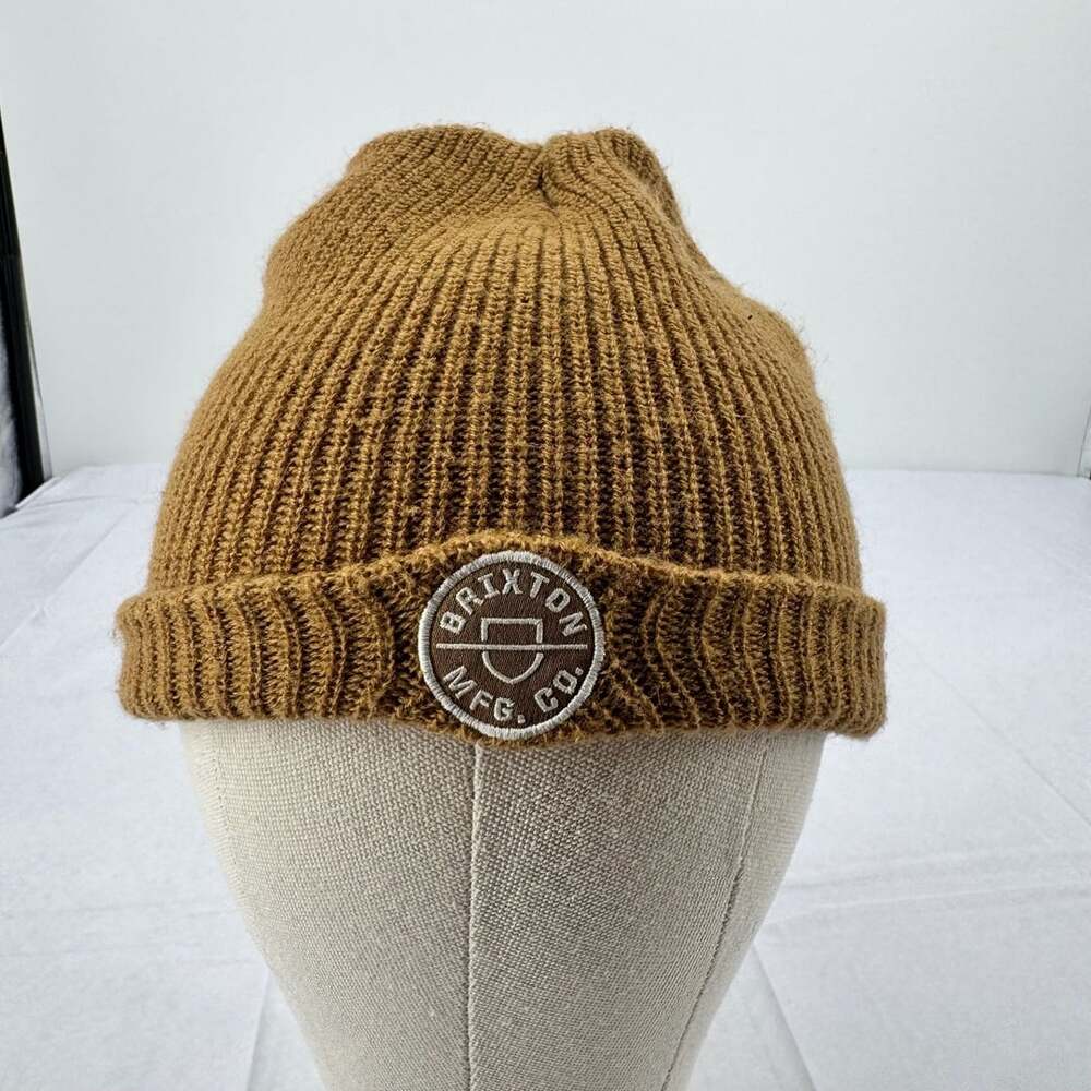 Brixton Crest Lion Brown Beanie Hat